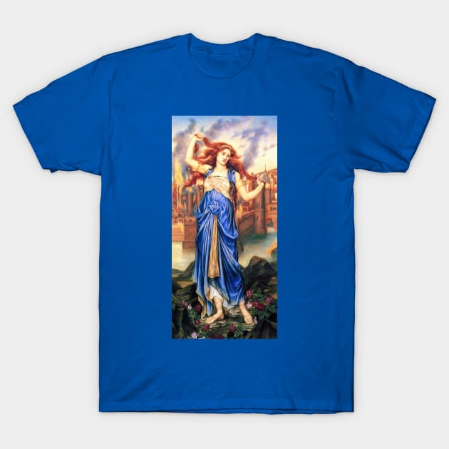 Cassandra - Evelyn De Morgan T-Shirt by forgottenbeauty